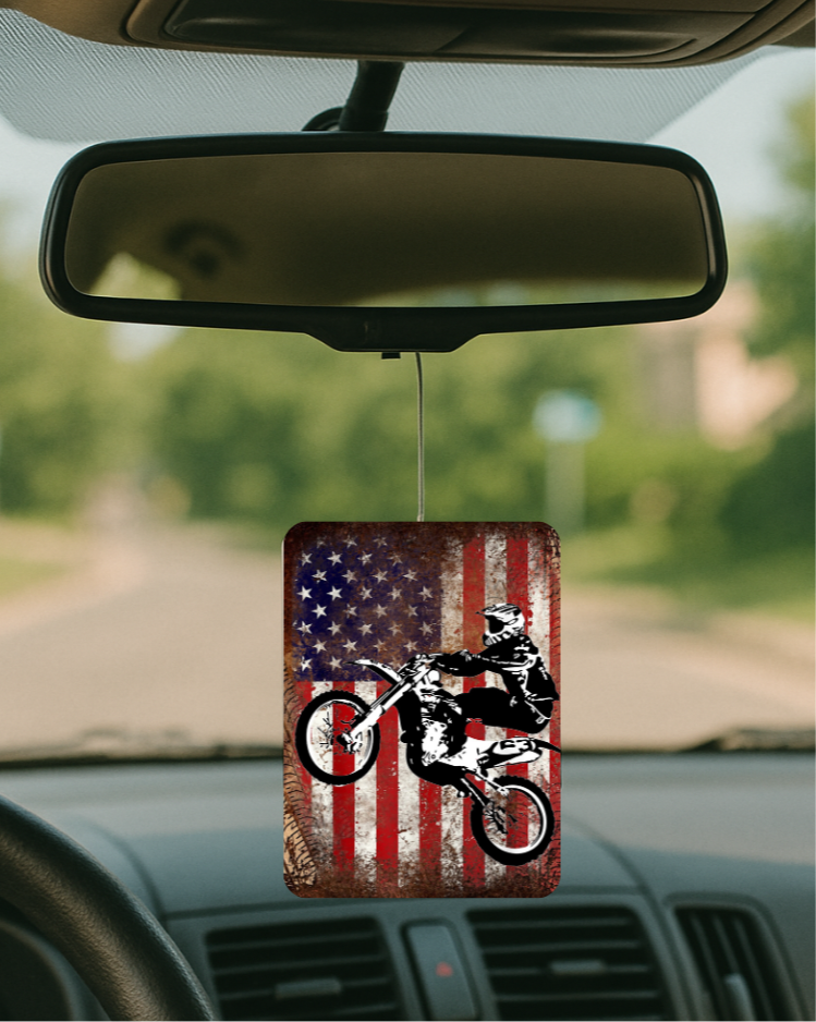 American Racer Moto Charm
